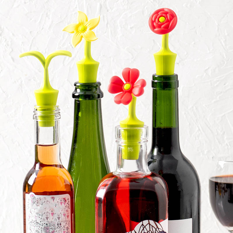 silicone wine stopper